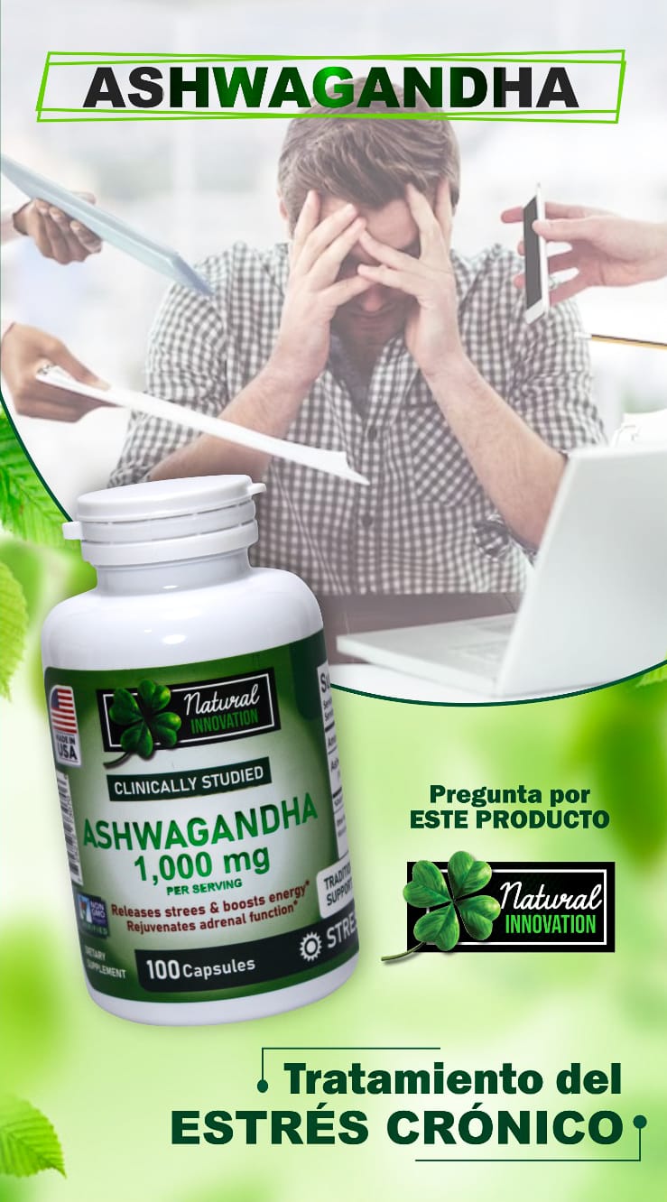 Ashwagandha 100 Cápsulas