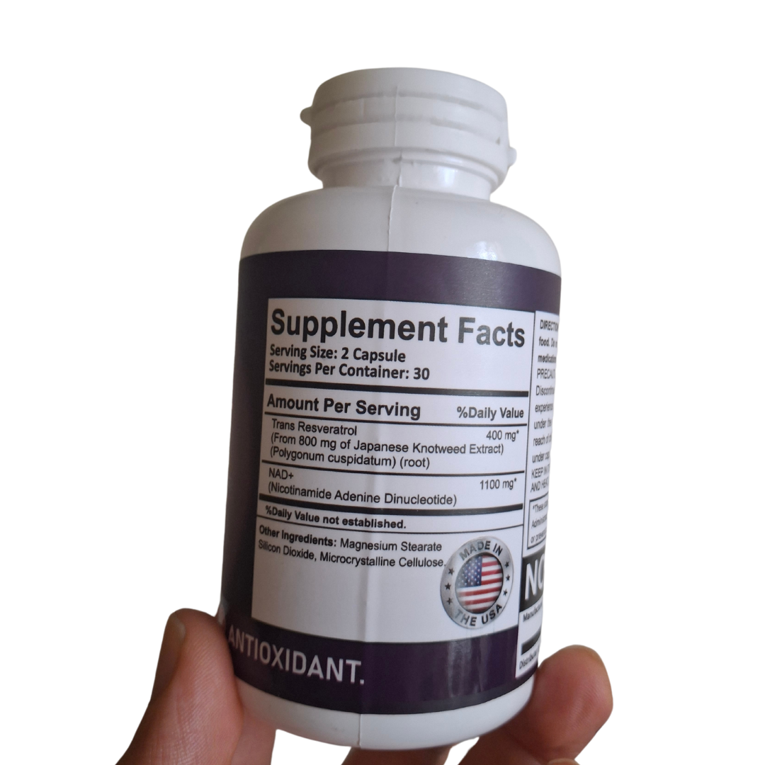 RESVERATROL + NAD caps 60
