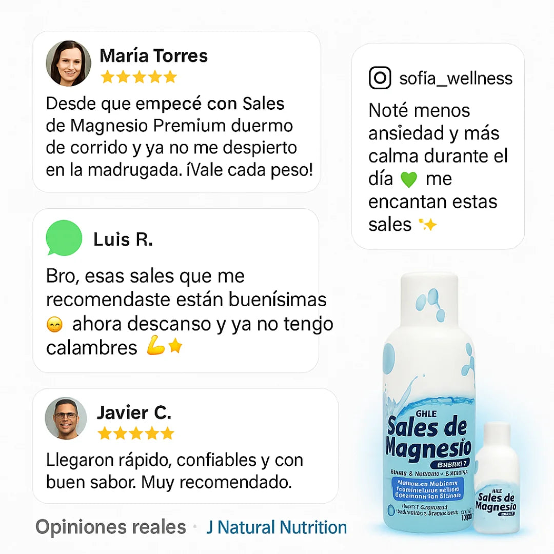 Sales de Magnesio Premium