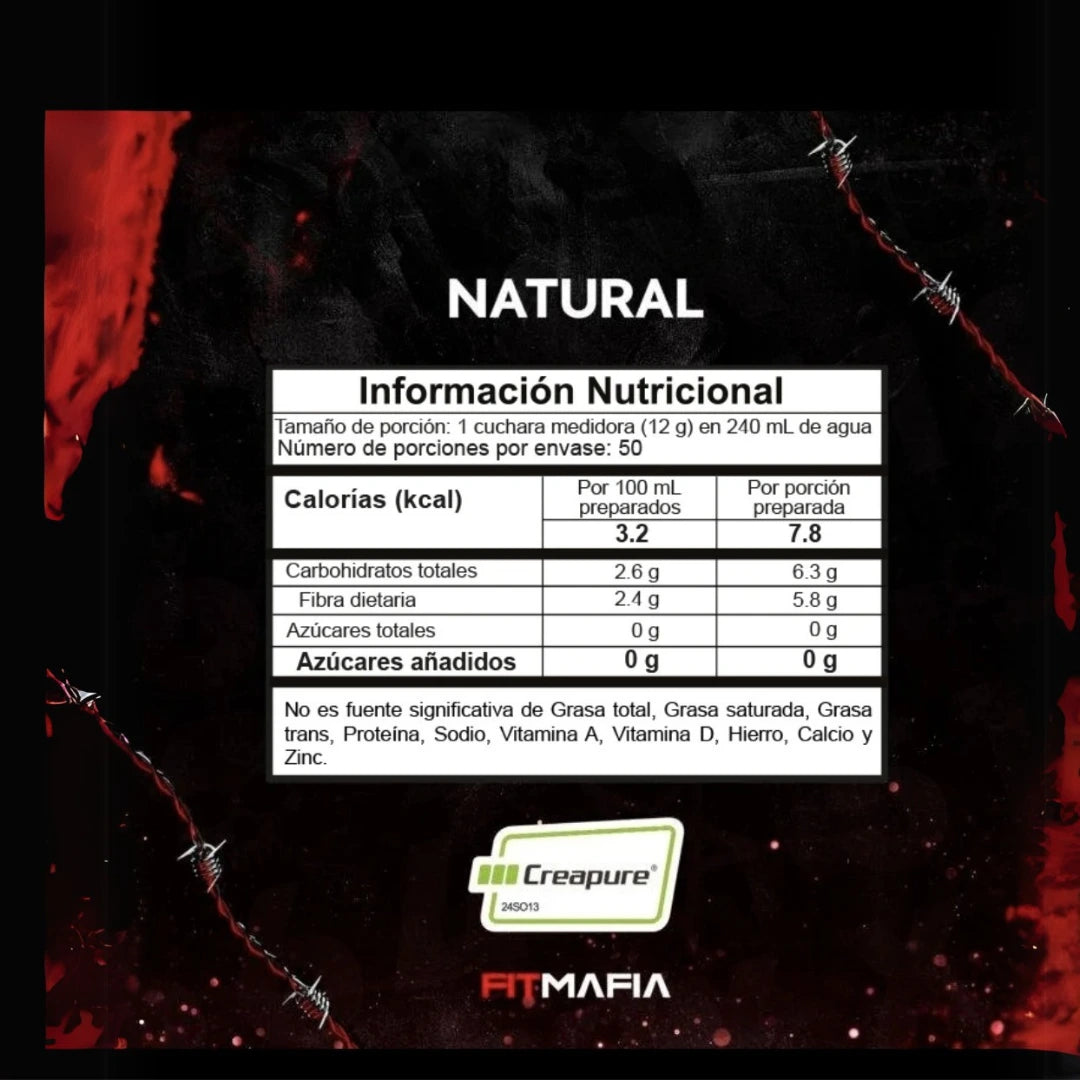 Creatina Monohidratada Legend (50 Servicios)