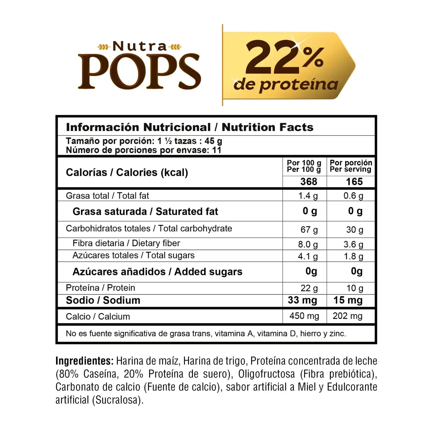 Nutra Pops Caja