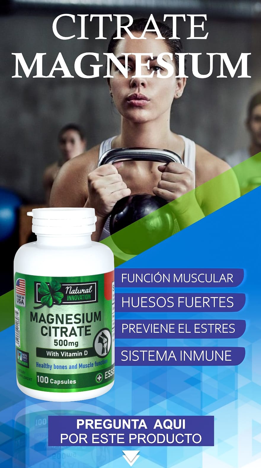 Citrato de Magnesio y Potasio