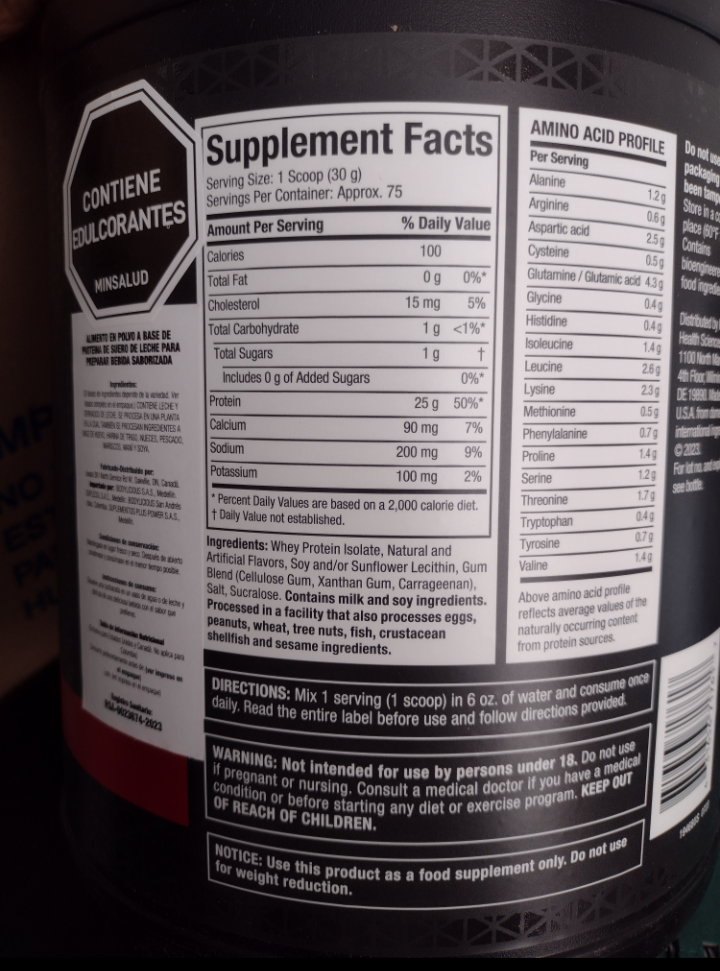 Iso Whey Muscletech 5 Lb