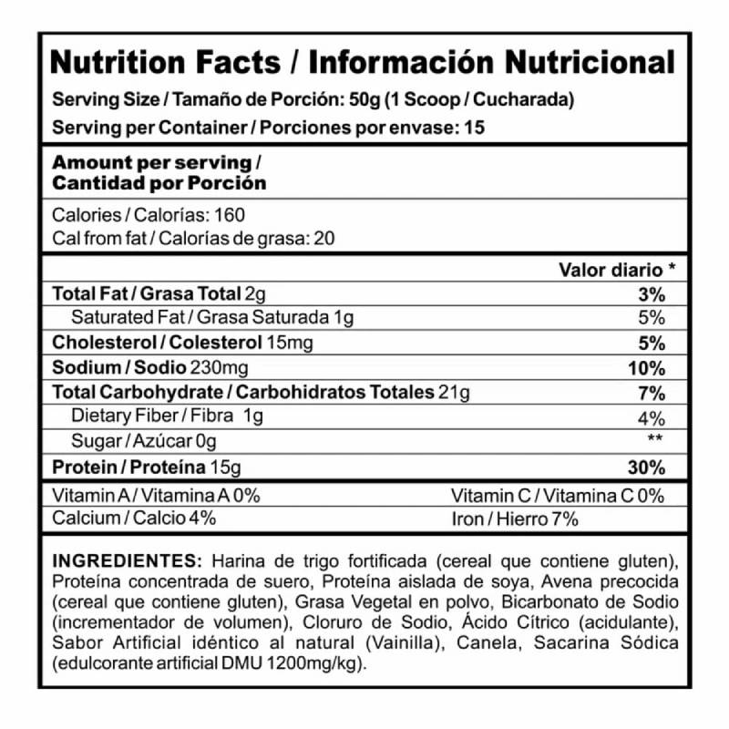 Protein Pancake Tradicional