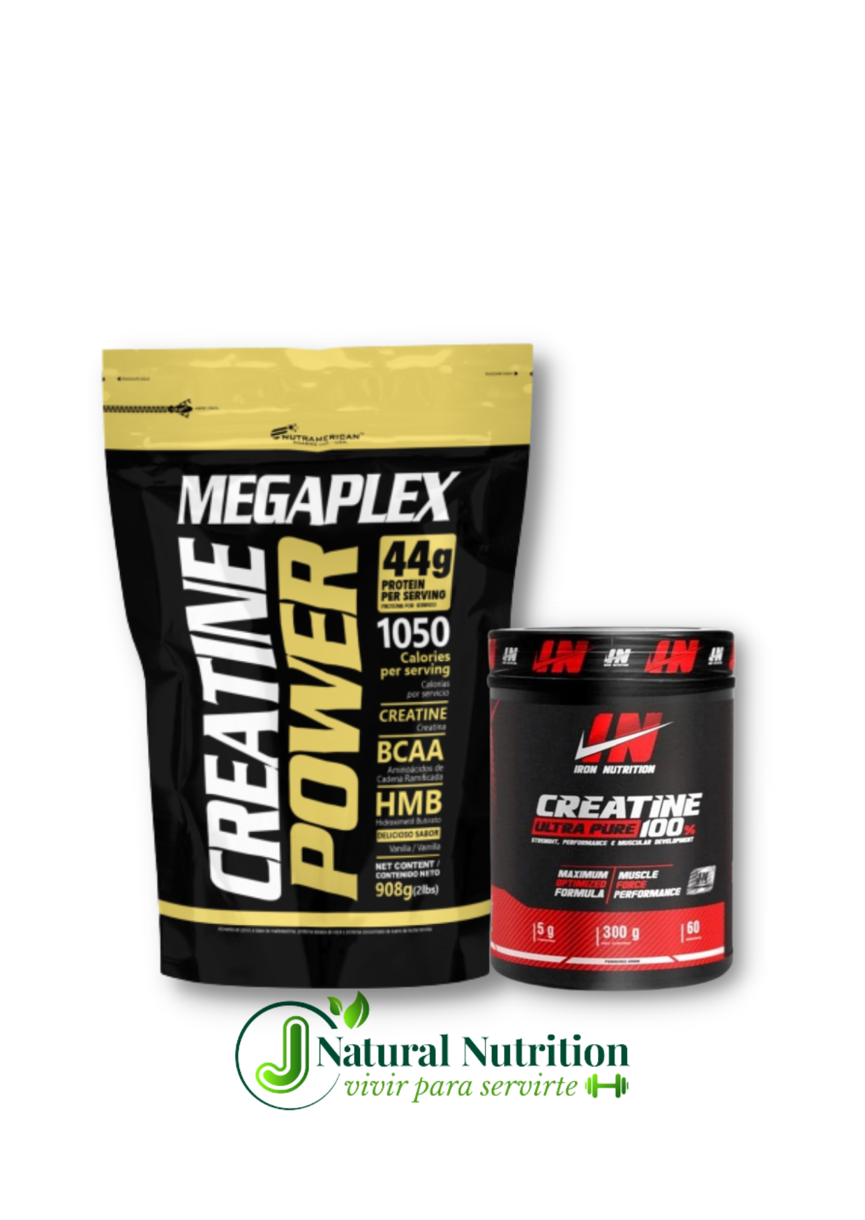 Combo Megaplex y Creatina