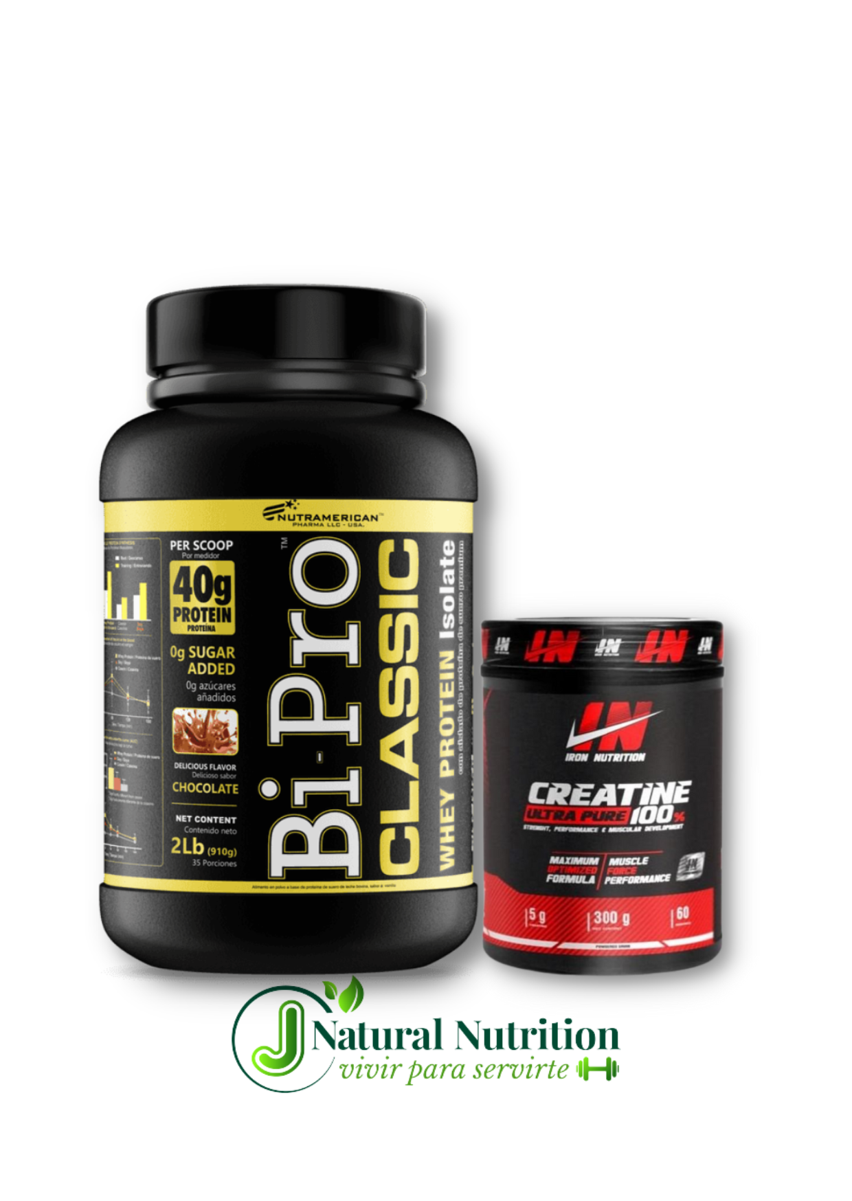 Combo Bi pro 2 lb Más Creatina