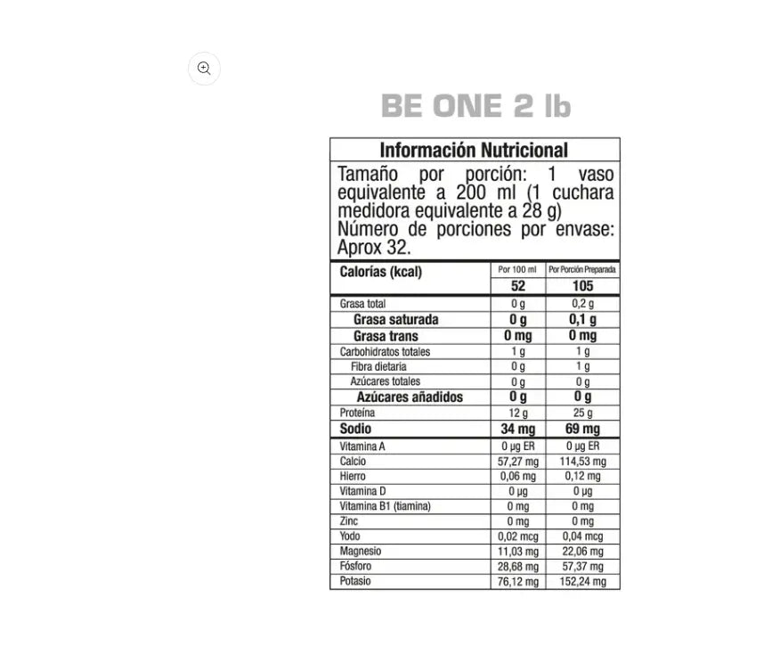 Be One 2 Lb