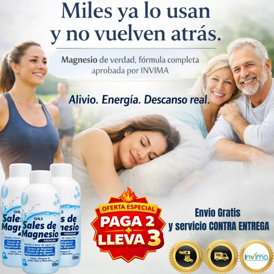 Sales de Magnesio Premium