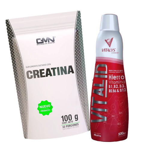Creatina Monohidratada GMN 33 servicios
