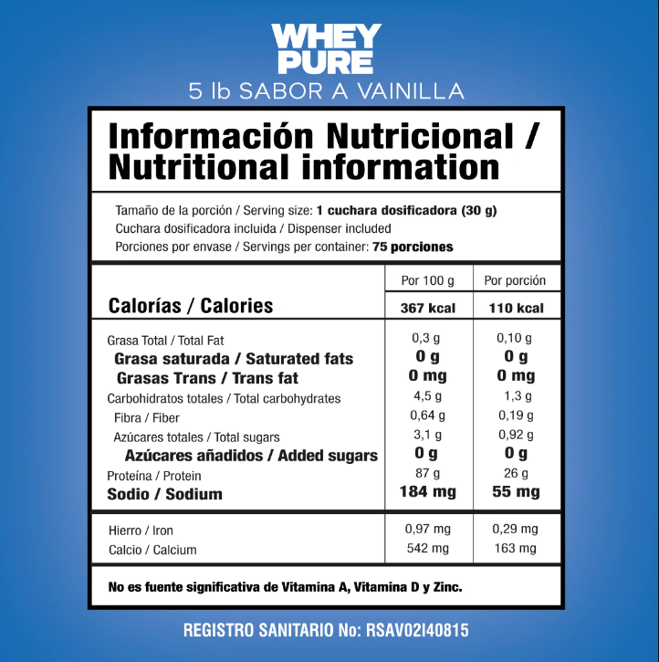 Whey Pure 5 Lb