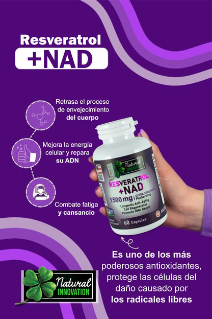 RESVERATROL + NAD caps 60