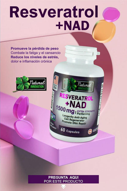 RESVERATROL + NAD caps 60