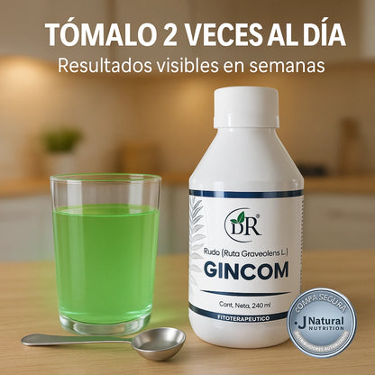 Jarabe  Promo Gincom Ruda