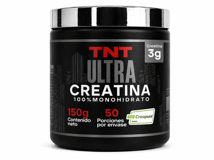 Creatina Monohidratada TNT Creapure 50 servicios