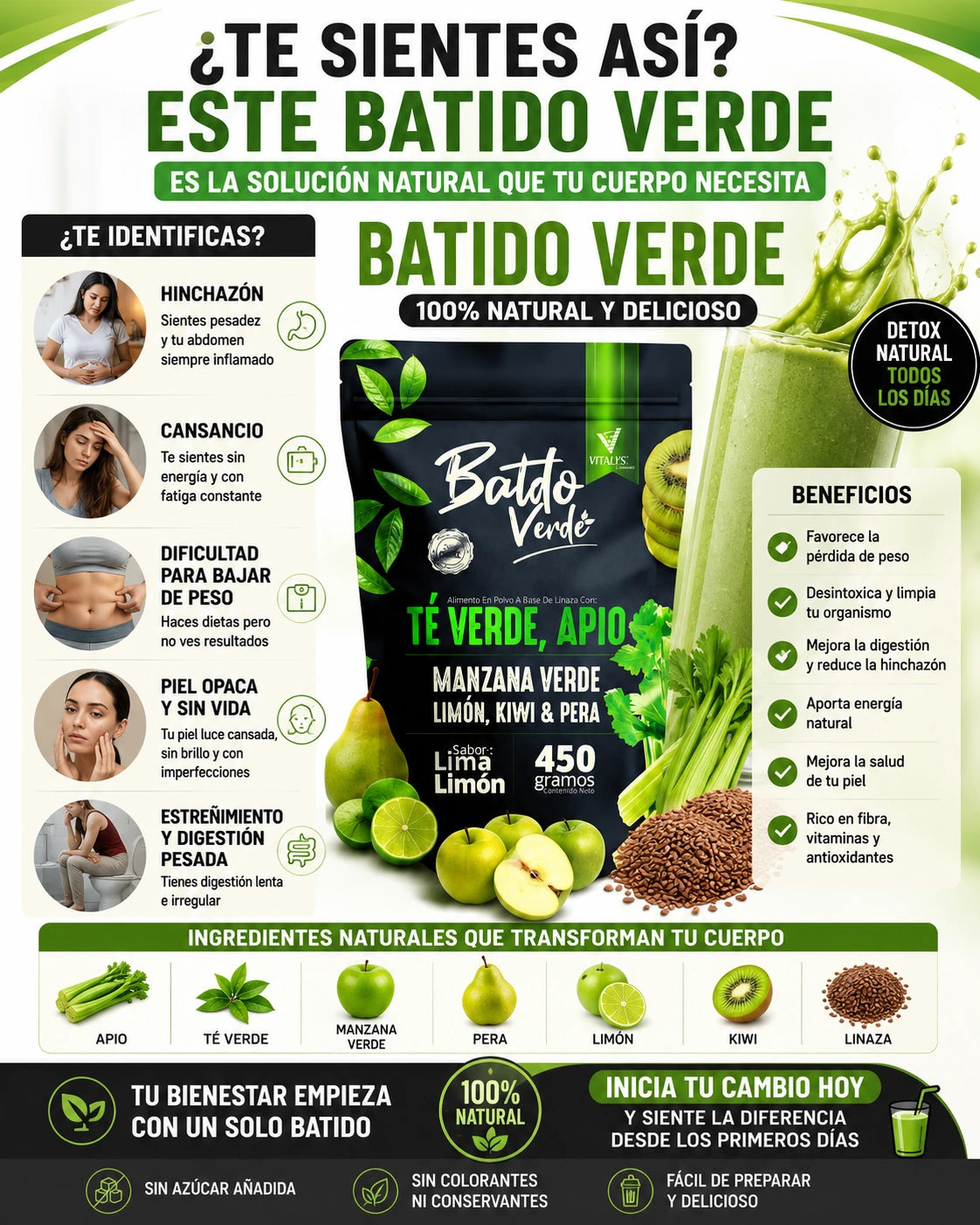 Batido Verde Lb