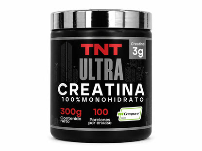 Creatina Monohidratada TNT Creapure 100 servicios