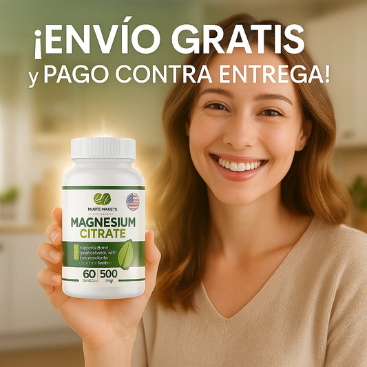 Citrato de magnesio 60 Caps