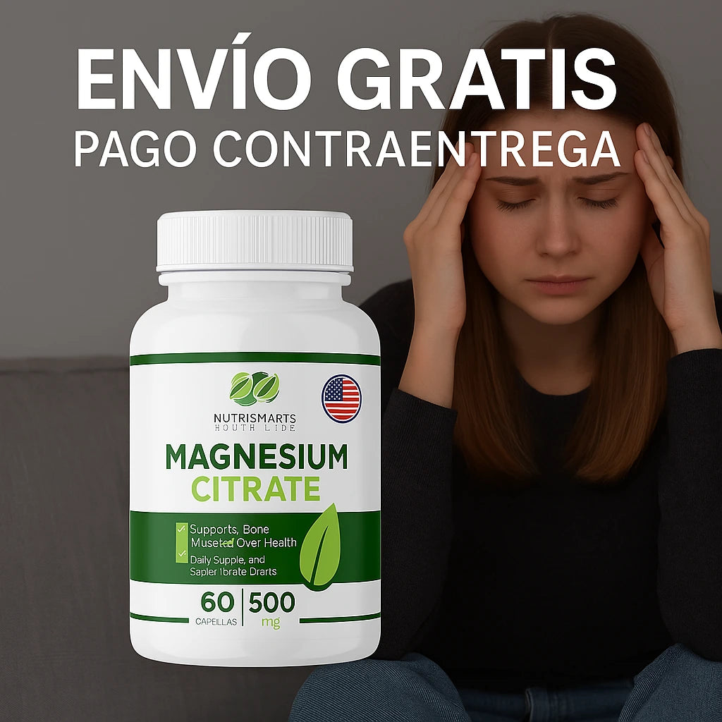Citrato de magnesio 60 Caps