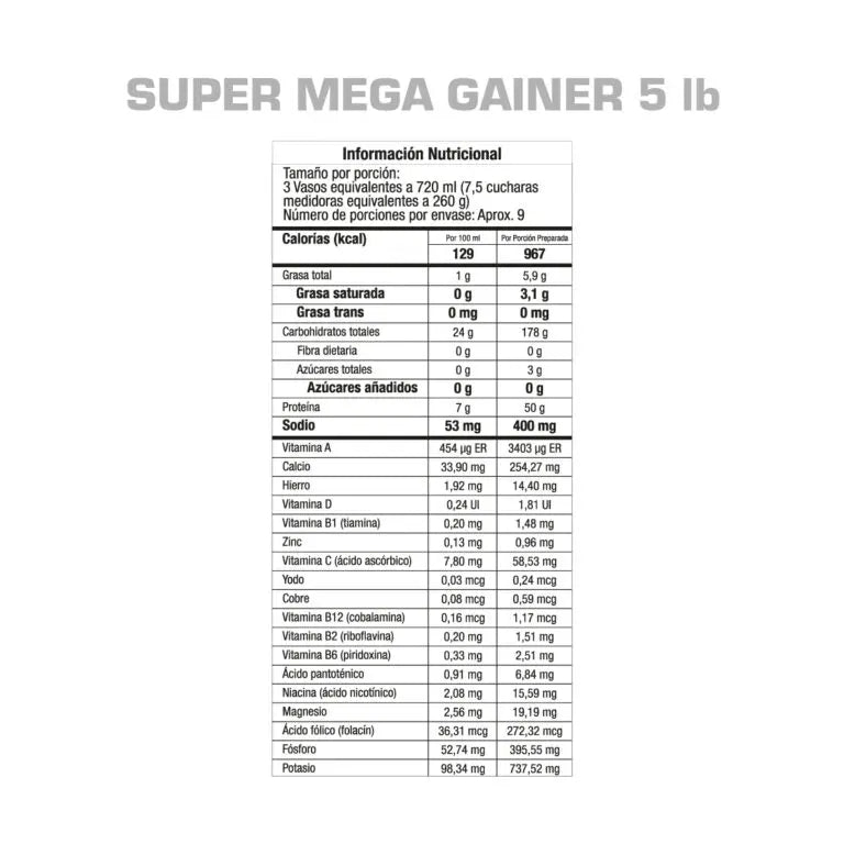Combo Volumen Proteína y Creatina
