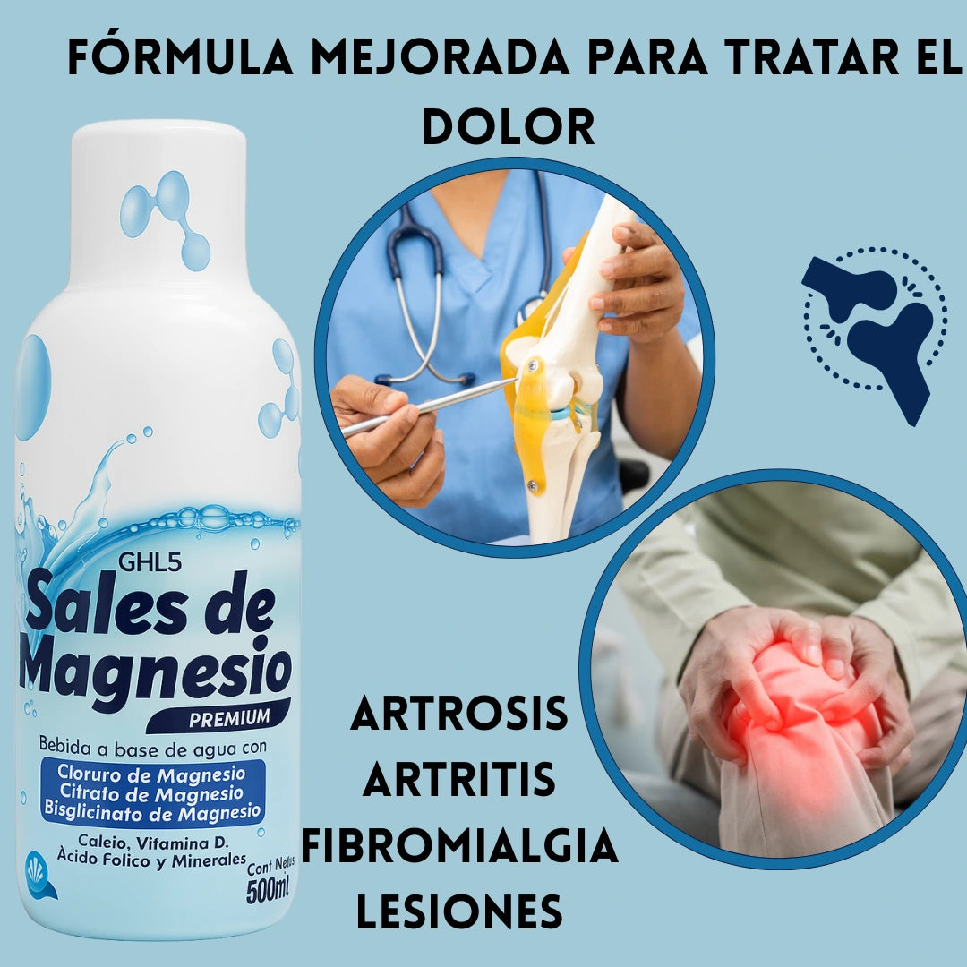 Sales de Magnesio Premium 500 ml