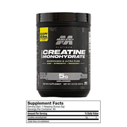 Creatina monohidratada Platinum