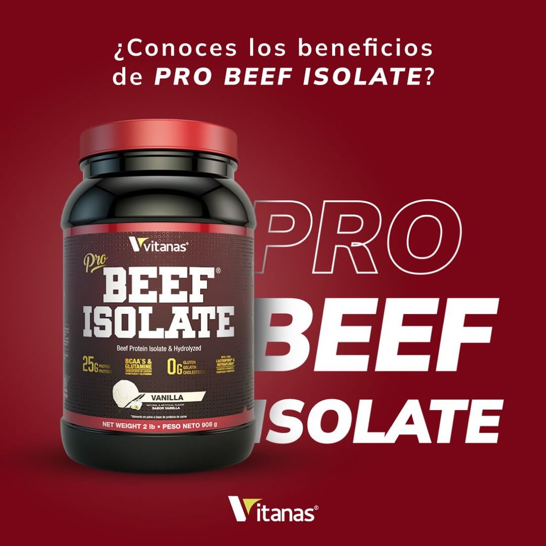 Beef Isolate Proteina LImpia de Carne