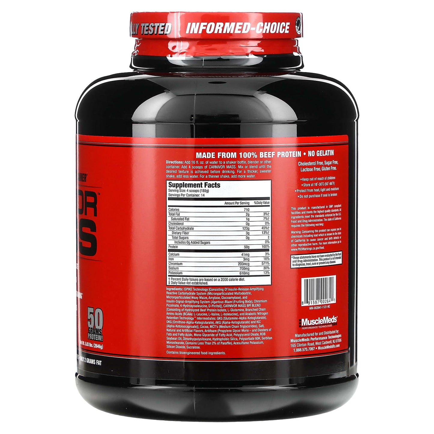 Carnívor 4 Lb Isolate