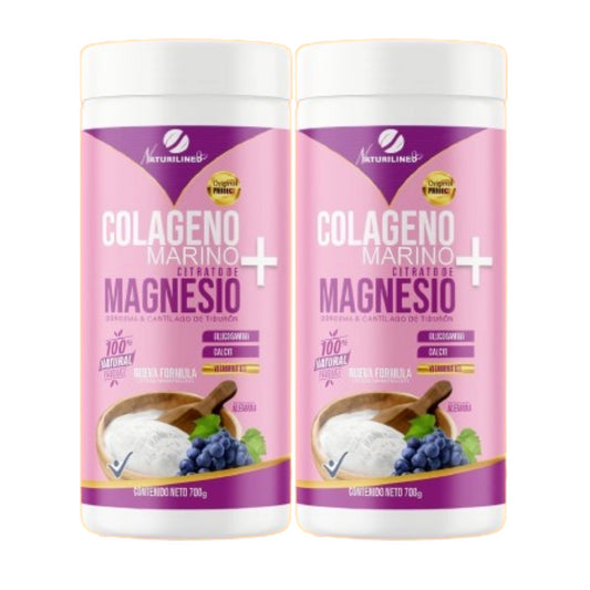 Colágeno con Citrato de Magnesio Pack 2