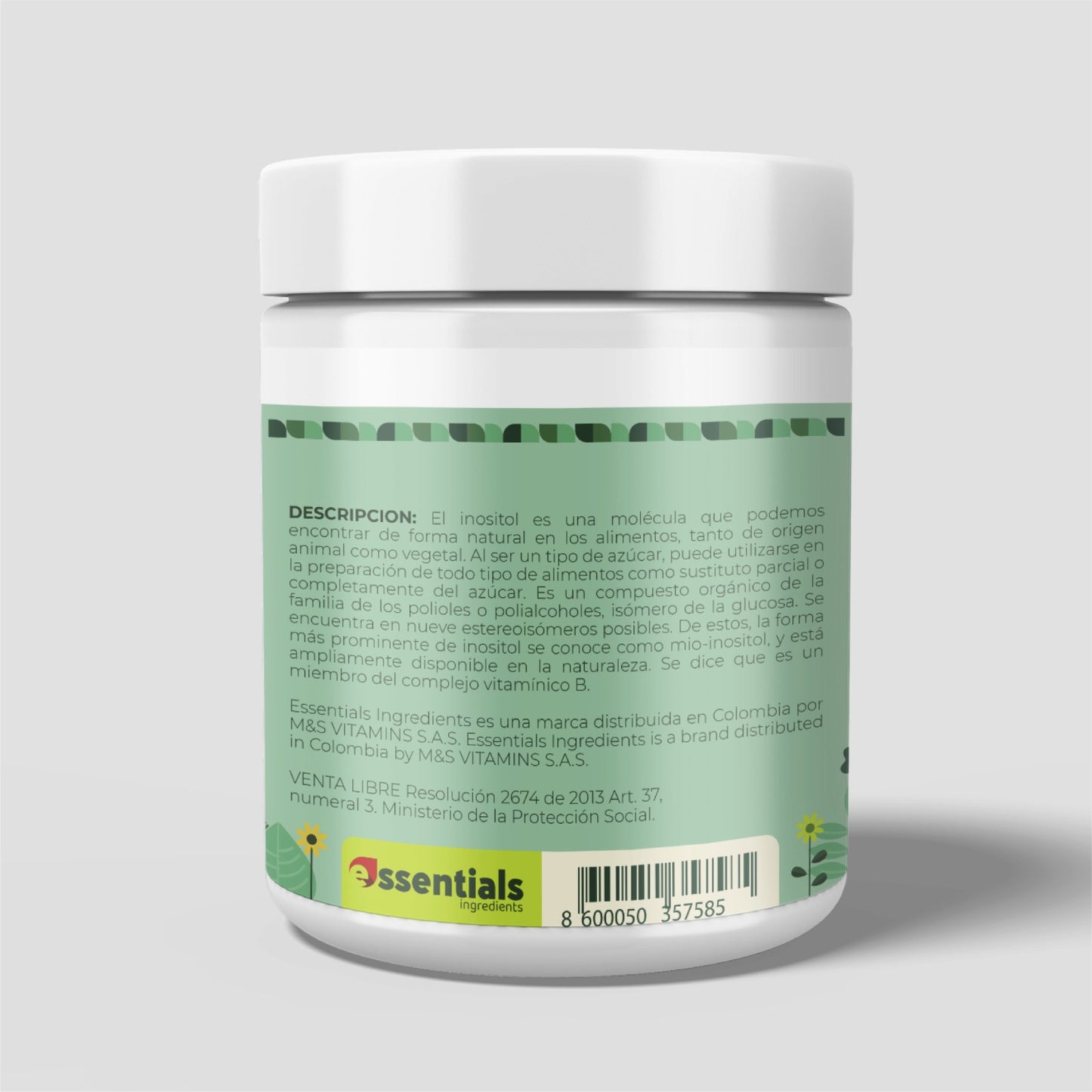 Inositol 100 % Puro