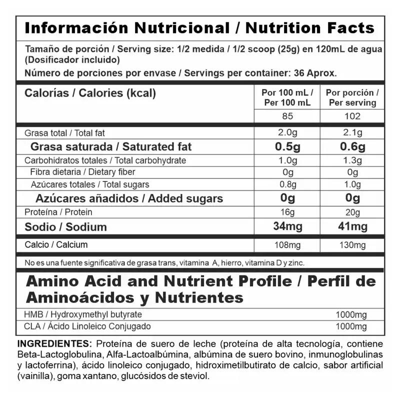 Iso Clean Proteína Limpia