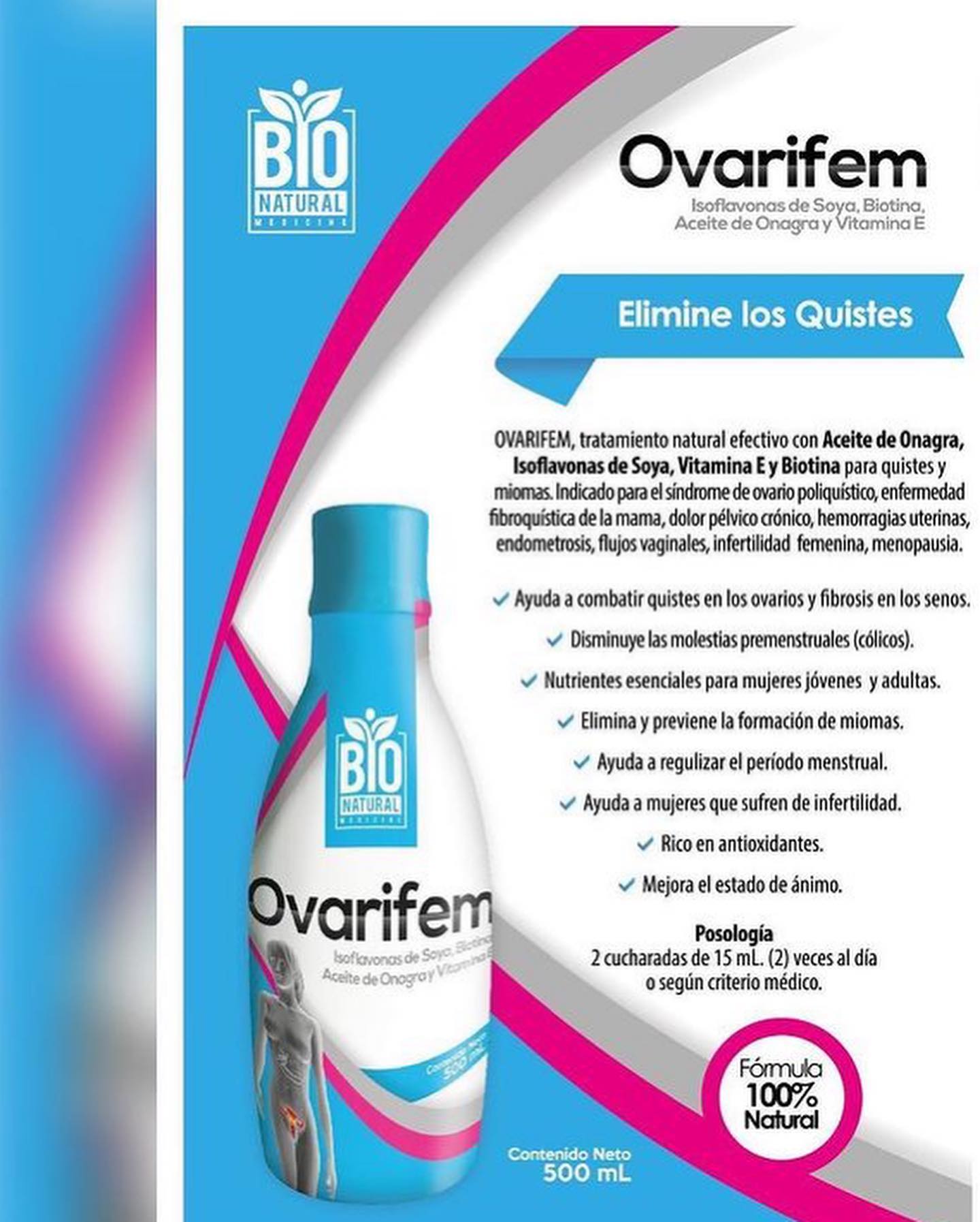 Ovarifem Jarabe Rompequistes*3 und