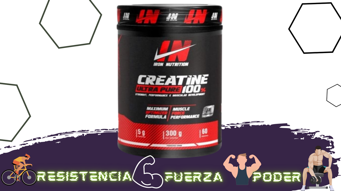 Creatina iron Nutrition 60 servicios