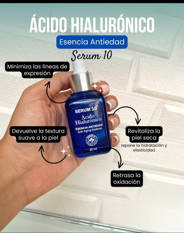 Serum 10 Acido Hialuronico Anti- Edad