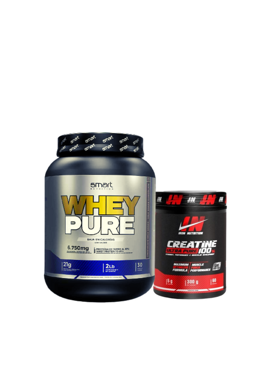 Whey Pure + Creatina monohidratada