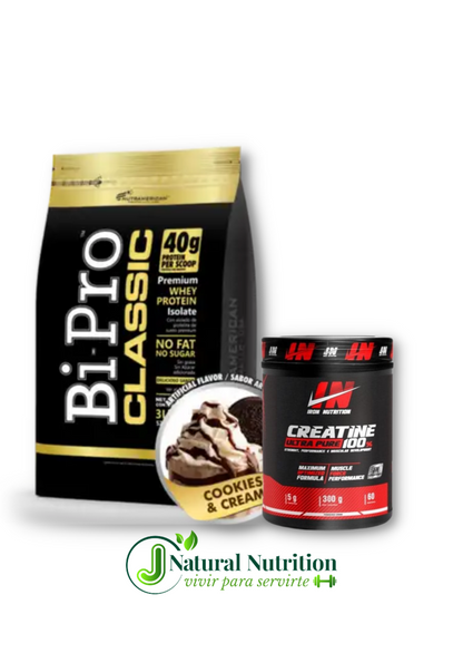 Combo proteína limpia 3 Lb y Creatina