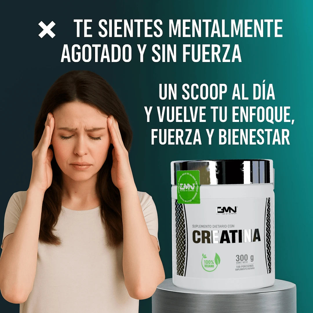 Creatina Monohidratada GMN 100 servicios