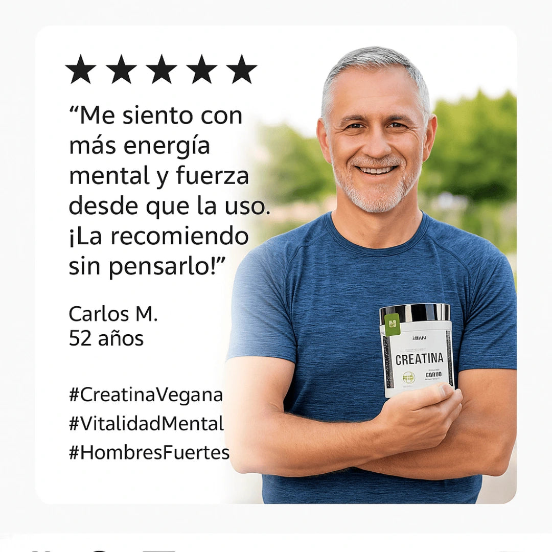 Creatina Monohidratada GMN 100 servicios